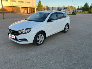 2017 Lada (ВАЗ) Vesta SW I, белый, 800000 рублей, вид 4