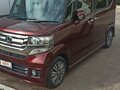 2015 Honda N-BOX I Рестайлинг, пурпурный, 800000 рублей
