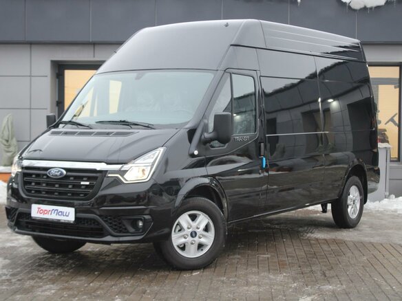 2023 Ford Transit, чёрный