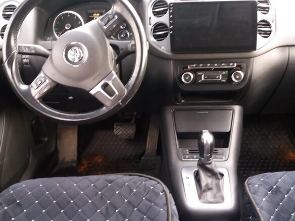 2014 Volkswagen Tiguan I Рестайлинг, белый, 1450000 рублей - вид 6