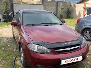 2007 Chevrolet Lacetti I, красный, 360000 рублей, вид 2