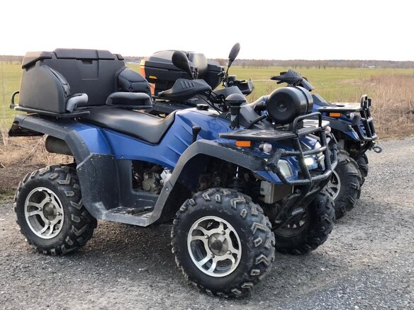 2015 Stels ATV-300, синий, 375000 рублей - вид 10