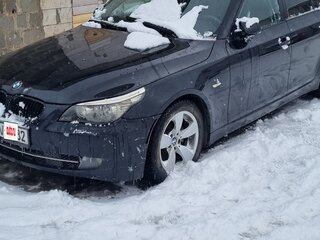 2008 BMW 5 серии 528i V (E60/E61) Рестайлинг, чёрный, 850000 рублей, вид 1