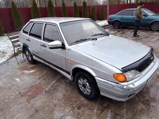 2006 Lada (ВАЗ) 2114, серебристый, 190000 рублей, вид 3