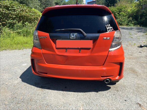 2011 Honda Fit II, оранжевый, 568000 рублей - вид 1