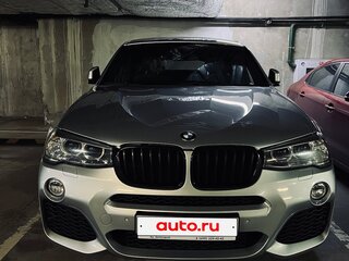 2017 BMW X4 20d I (F26), серебристый, 2920000 рублей, вид 1