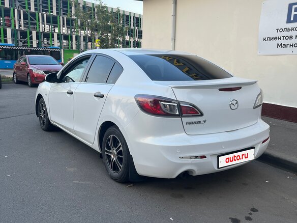 2011 Mazda 3 II (BL) Рестайлинг, белый - вид 5
