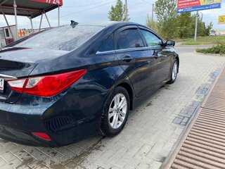 2014 Hyundai Sonata VI (YF), синий, 1150000 рублей, вид 5