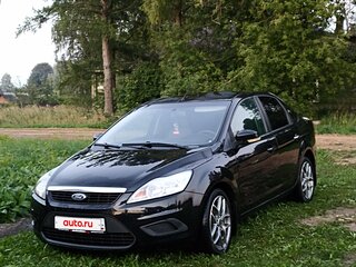 2009 Ford Focus II Рестайлинг, чёрный, 500000 рублей, вид 5