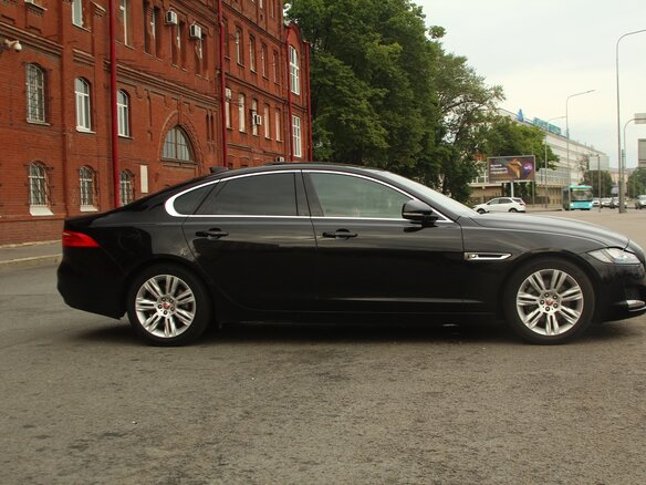 2018 Jaguar XF II, чёрный - вид 5