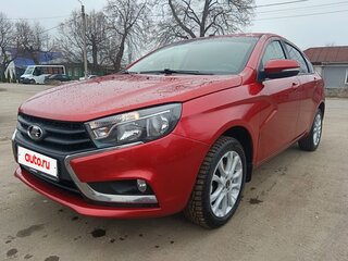 2020 Lada (ВАЗ) Vesta I, красный, 1150000 рублей, вид 1