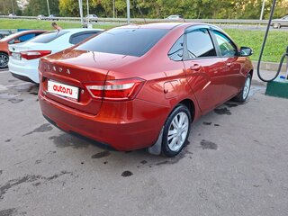 2016 Lada (ВАЗ) Vesta I, красный, 630000 рублей, вид 5