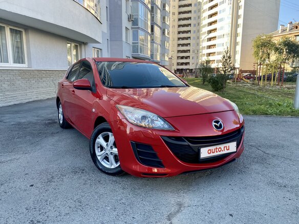 2009 Mazda 3 II (BL), красный - вид 2