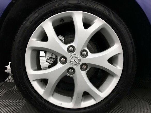 2010 Mazda 3 II (BL), синий - вид 11