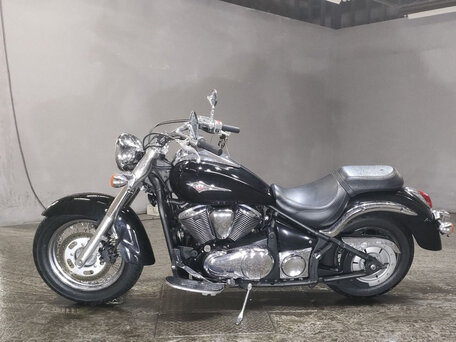 2009 Kawasaki VN900 Vulcan, чёрный, 650000 рублей, вид 2