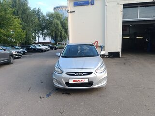 2012 Hyundai Solaris I, серый, 750000 рублей, вид 2