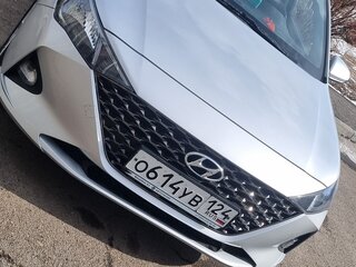 2021 Hyundai Solaris II Рестайлинг, серый, 1678000 рублей, вид 3