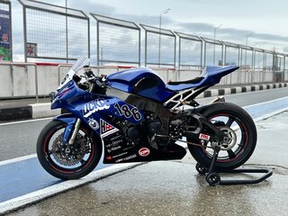 2013 Kawasaki ZX-10R Ninja, синий, 710000 рублей, вид 2