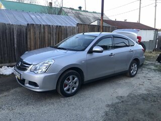 2016 Nissan Almera III (G15), серебристый, 450000 рублей, вид 1