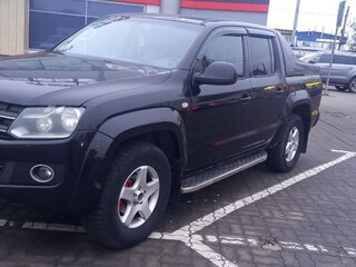 2012 Volkswagen Amarok Double Cab full-time I, чёрный, 1530000 рублей, вид 2