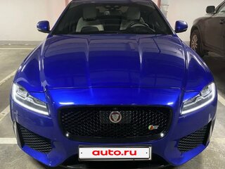 2017 Jaguar XF II, синий, 3850000 рублей, вид 2