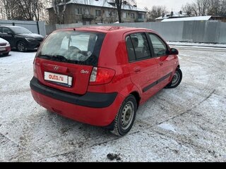2005 Hyundai Getz I Рестайлинг, красный, 300000 рублей, вид 2