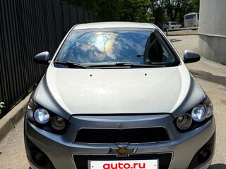 2012 Chevrolet Aveo II, серебристый, 525000 рублей, вид 2