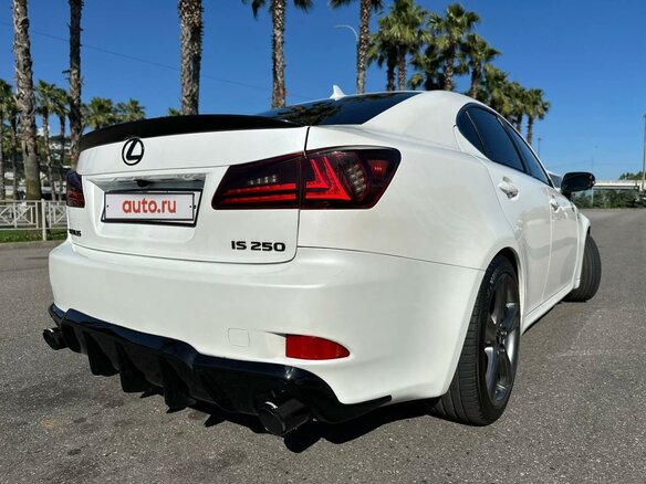2011 Lexus IS 250 II Рестайлинг 2, белый - вид 7