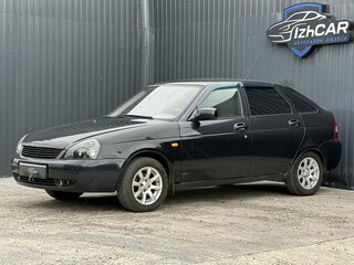 2008 Lada (ВАЗ) Priora I, чёрный, 239000 рублей, вид 4