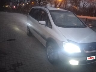 2003 Opel Zafira A, серебристый, 515000 рублей, вид 3