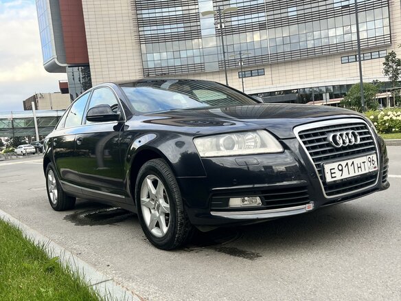 2010 Audi A6 III (C6) Рестайлинг, серый, 1648000 рублей - вид 4