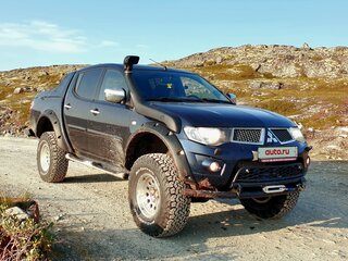 2011 Mitsubishi L200 IV, синий, 2490000 рублей, вид 1