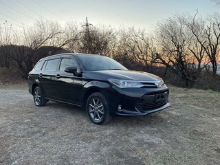 2019 Toyota Corolla Fielder XI (E160, E170) Рестайлинг 2, чёрный, 1800000 рублей, вид 3