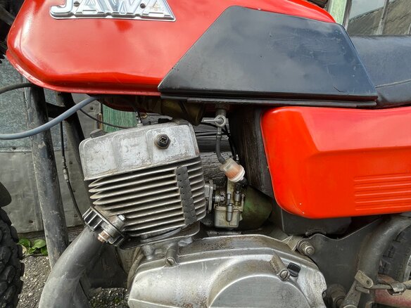 1991 Jawa 350/638, красный, 55000 рублей - вид 2