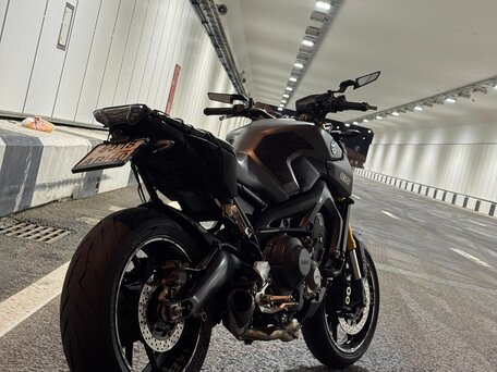 2014 Yamaha MT-09 (FZ-09), серый, 700000 рублей, вид 3