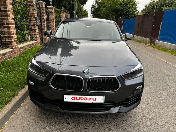 2020 BMW X2 xDrive18d I (F39), серый - вид 8