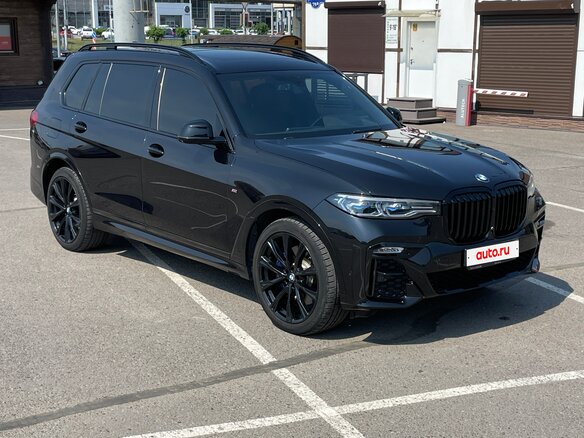 2019 BMW X7 40i I (G07), чёрный, 7150000 рублей - вид 10