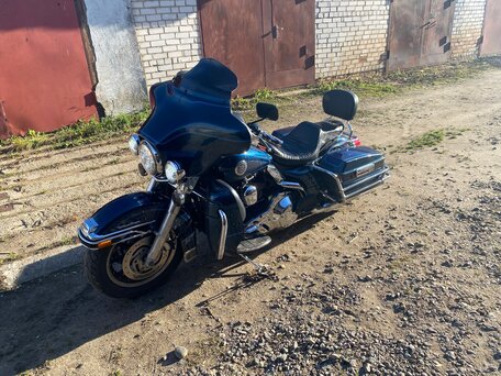 2001 Harley-Davidson Electra Glide, синий, 550000 рублей, вид 2