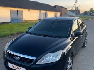 2008 Ford Focus II Рестайлинг, чёрный, 730000 рублей, вид 1