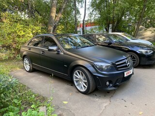 2007 Mercedes-Benz C-Класс 280 III (W204), чёрный, 1300000 рублей, вид 4