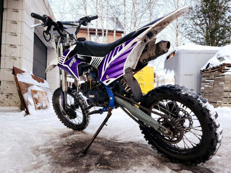 2024 BSE MX 125, фиолетовый, 95000 рублей, вид 2