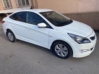 2016 Hyundai Solaris I Рестайлинг, белый, 1460000 рублей, вид 5