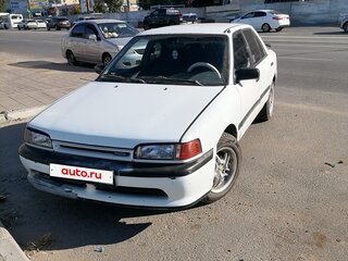 1993 Mazda 323 IV (BG), белый, 110000 рублей, вид 1