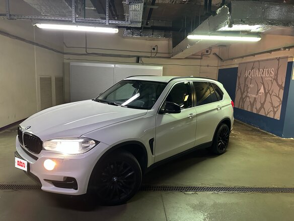 2015 BMW X5 25d III (F15), белый, 3500000 рублей