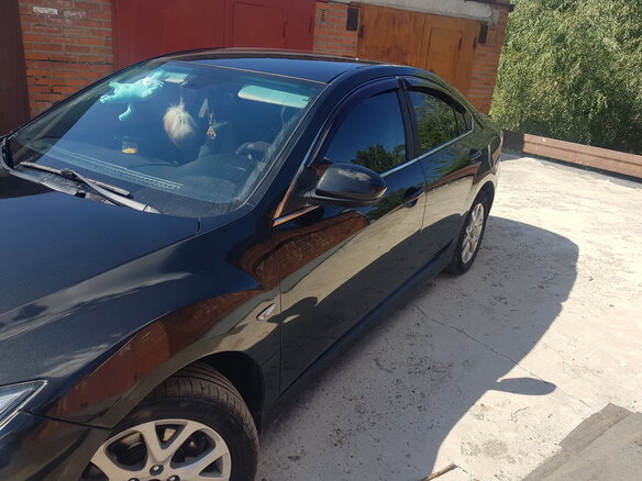2008 Mazda 6 II (GH), чёрный, 920000 рублей - вид 6