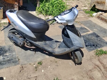 2015 Suzuki Lets 5, серебристый, 45000 рублей, вид 4
