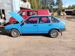 1999 Lada (ВАЗ) 2109, голубой, 200000 рублей, вид 2