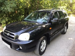 2009 Hyundai Santa Fe Classic Classic, чёрный, 960000 рублей, вид 1
