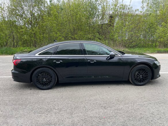 2020 Audi A6 40 TFSI V (C8), чёрный, 2500000 рублей - вид 4