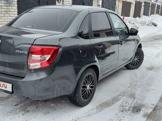 2017 Lada (ВАЗ) Granta I, серебристый, 555000 рублей, вид 2